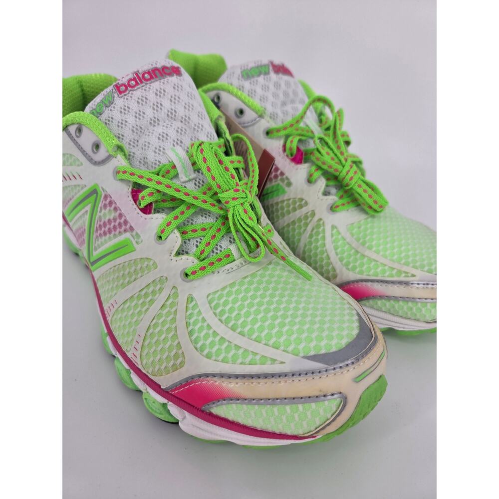 New Balance W880PG3 NEW Women's 10 Neon Green Pink Running Athletic Shoe - Picture 2 of 11